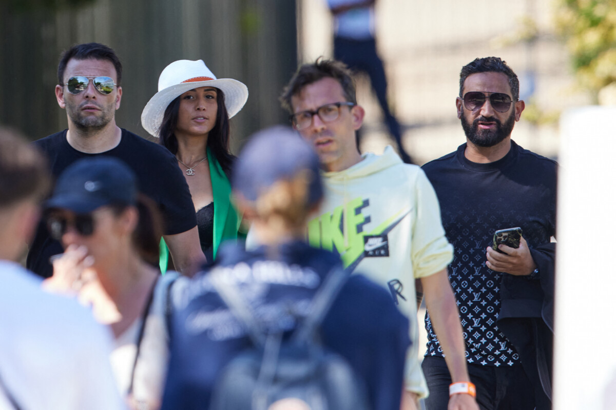 Photo Semi Exclusif Cyril Hanouna Et La Joueuse De Tennis Fran Aise Lola Marandel Que L On