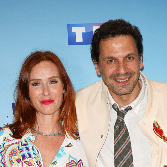 Audrey Fleurot et Mehdi Nebbou - Avant-première des 2 premiers épisodes de la saison 3 de "HPI" à l' UGC Normandie à Paris le 9 mai 2023. © Coadic Guirec/Bestimage 