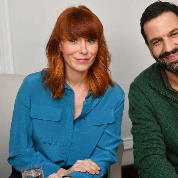 Exclusif - Audrey Fleurot et Mehdi Nebbou ( HPI ) - 24ème édition "Unifrance Rendez-vous in Paris", Press Junket à Paris le 15 janvier 2022. © Veeren/Bestimage 