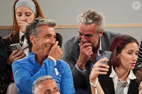 David Brécourt lors de la nocturne des Internationaux de France de tennis de Roland Garros 2023 à Paris, France, le 2 juin 2023. © Moreau-Jacovides/Bestimage
