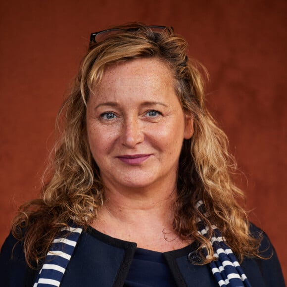 Julie Ferrier au Village lors de la nocturne des Internationaux de France de tennis de Roland Garros 2023 à Paris, France, le 2 juin 2023. © Moreau-Jacovides/Bestimage