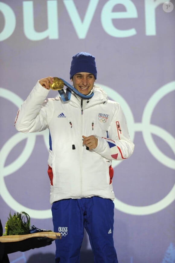 Jason Lamy Chappuis, médaillé d'or en combiné nordique petit tremplin