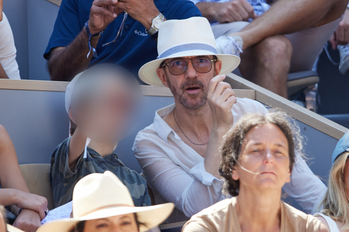 Photo : Calogero avait profité du soleil pour passer un moment avec son ...