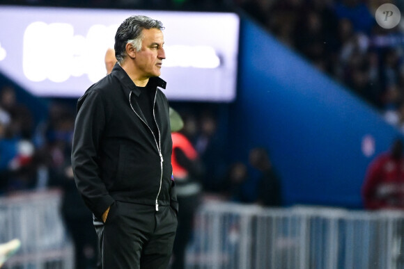 Christophe Galtier ( entraineur PSG ) - - Match de Football Ligue 1 Uber Eats PSG Vs Ajaccio (5-0) au Parc des Princes à Paris le 13 mai 2023. © Federico Pestellini / Panoramic / Bestimage