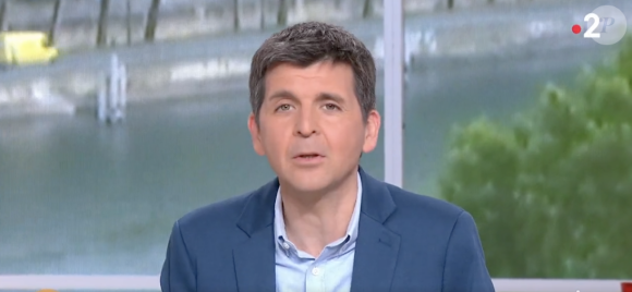 Thomas Sotto "pas en forme" dans "Télématin" - France 2