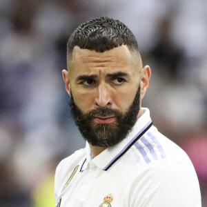 Karim Benzema joue son dernier match au Real Madrid face à l'Athletic Bilbao lors de la finale de Liga, le 4 juin 2023. © Elyxandro Cegarra / Panoramic / Bestimage