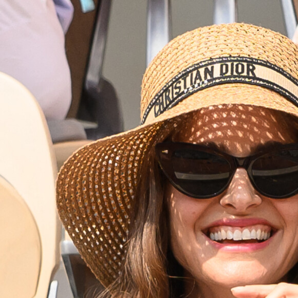 Natalie Portman aux internationaux de tennis de Roland-Garros, le 7 juin 2023. - Laurent Zabulon/ABACAPRESS.COM