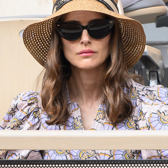 Natalie Portman aux internationaux de tennis de Roland-Garros, le 7 juin 2023. - Laurent Zabulon/ABACAPRESS.COM