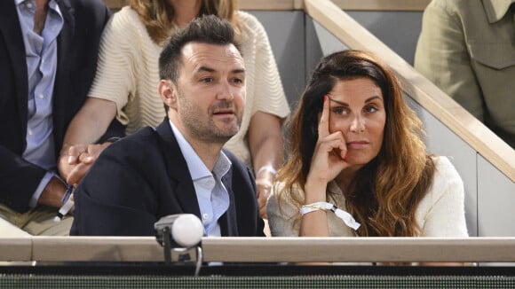 Roland-Garros : Cyril Lignac et sa compagne Déborah, instant précieux avec sa belle brune