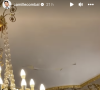 Camille Combal s'est d'ailleurs amusé du "dégât des eaux" au Sénat de Paris à travers une vidéo postée sur Instagram.