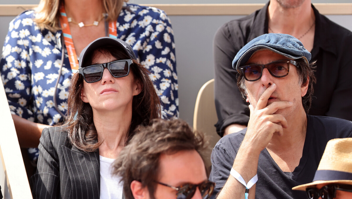 Photo Le couple a admiré les jeux de Roland Garros Charlotte