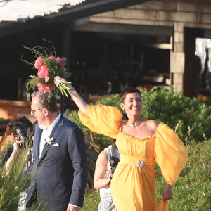 Exclusif - Prix Spécial - Mariage de Cristina Cordula et Frédéric Cassin au site historique du phare de Punta Carena à Capri, Italie, le 8 juin 2017.