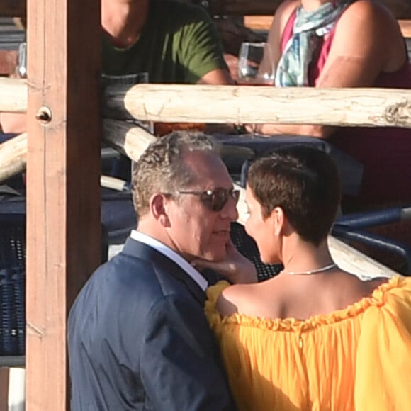 Exclusif - Prix Spécial - Mariage de Cristina Cordula et Frédéric Cassin au site historique du phare de Punta Carena à Capri, Italie, le 8 juin 2017.