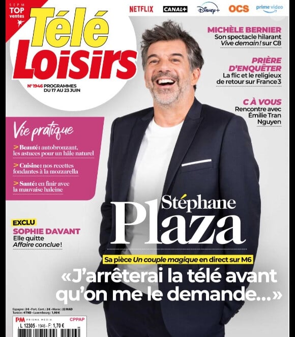 Retrouvez l'interview de Michèle Bernier dans le magazine Télé Loisirs, n°1946 du 12 juin 2023.