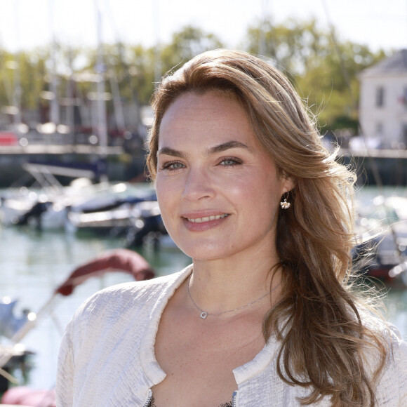 Mélanie Maudran - Le festival de fiction TV de La Rochelle samedi 17 septembre 2022. © Christophe Aubert via Bestimage