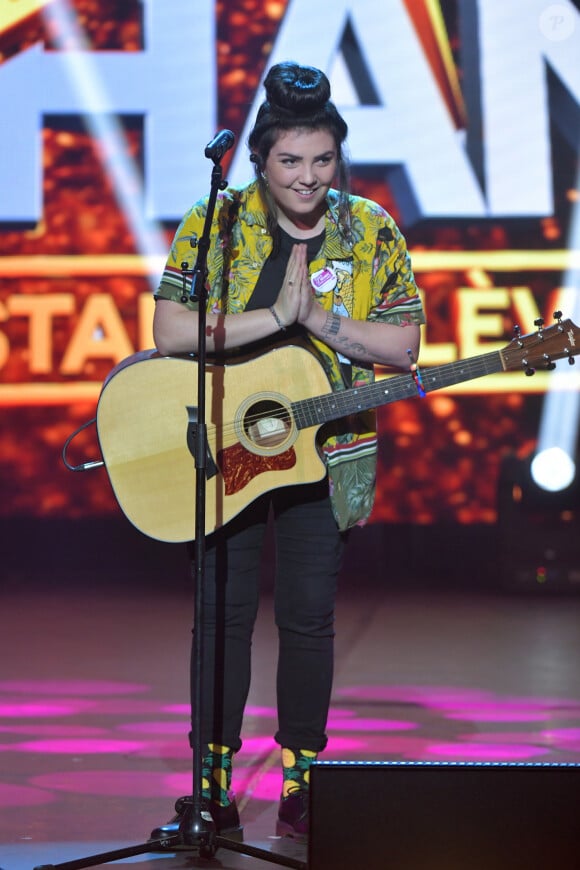 Exclusif - Hoshi - Concert - Enregistrement de l'émission "Tout le monde chante contre le cancer" au Palais des Sports à Paris, qui sera diffusée le 3 janvier 2019 sur W9. Le 11 décembre 2018. © M.Ausset Lacroix-D.Guignebourg / Bestimage 