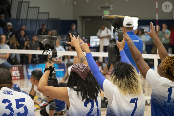 Le prince Harry dans le public du match de volley-ball assis des Warrior Games 2023 à San Francisco. 12 juin 2023. Photo by U.S. Air Force Photo by Shawn Sprayberry/Cover Images/ABACAPRESS.COM