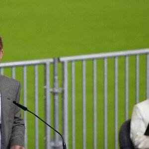 Le prince Harry lors de la conférence de presse des Invictus Games 2023 à Dusseldorf, Allemagne le 6 septembre 2022. © Piero Nigro/Alto Press via ZUMA Press / Bestimage 