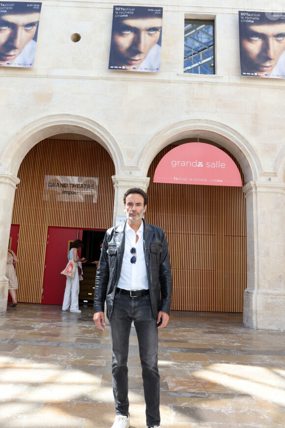 Exclusif - Anthony Delon représentait son père lors de la projection du film "Monsieur Klein" du réalisateur J. Losey lors du 50ème Festival La Rochelle Cinéma à La Coursive à La Rochelle le 3 juillet 2022. © Jean-Marc Lhomer/Bestimage 