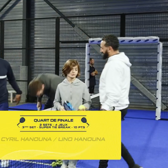 Cyril Hanouna et son fils Lino, extrait de l'émisison "Objectif Top 100".