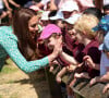 La princesse avait opté pour un look étonnant aux motifs léopard.
Kate Middleton lors d'une visite au Riversley Park Children's Centre de Nuneaton, le 15 juin 2023.