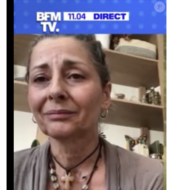 Disparition de Karine Esquivillon, sa soeur Adelaïde Esquivillon réagit au placement en garde à vue du mari de la disparue (capture d'écran BFMTV)