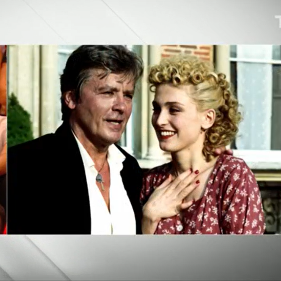 Julie Gayet et sa ressemblance avec Madonna, dans "Quotidien".