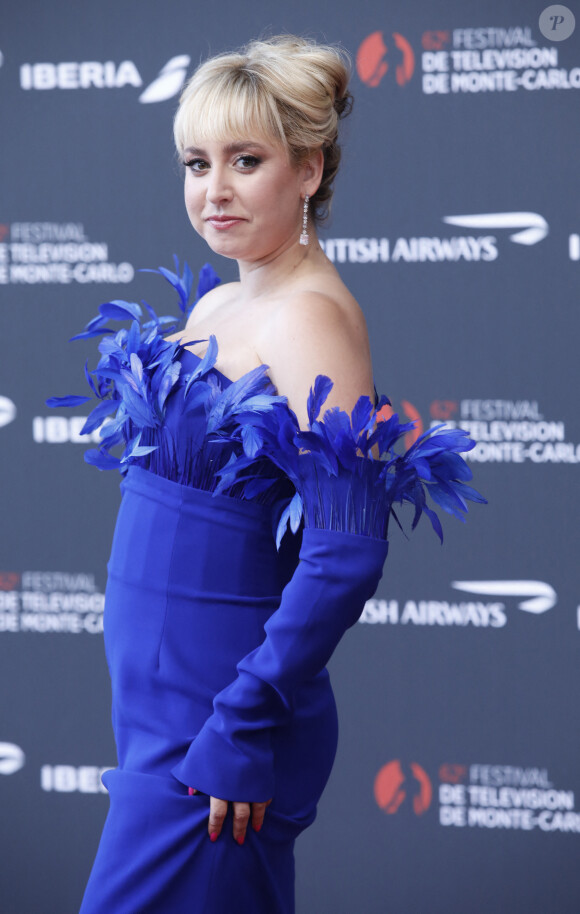 Jazmin Grace Grimaldi et Ian Mellencamp sur le tapis rouge du photocall de la cérémonie d'ouverture du 62ème Festival de Télévision de Monte-Carlo, à Monaco, le 16 juin 2023. © Denis Guignebourg/BestImage 