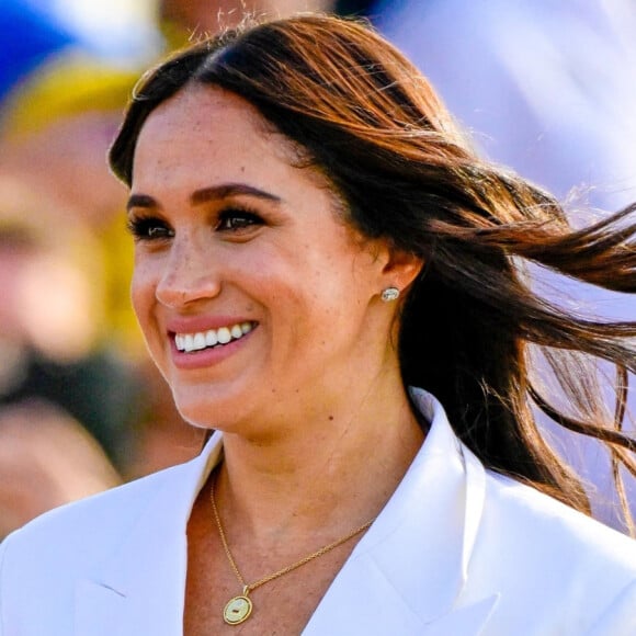 Meghan Markle va devenir l'influenceuse la plus riche au monde.
Meghan Markle et Harry aux Invictus Games aux Pays-Bas, à La Haye.© Backgrid USA / Bestimage