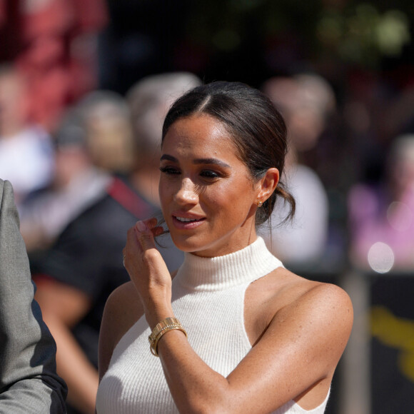 Meghan Markle à l'événement Invictus Games Dusseldorf 2023 One Year to Go, à Düsseldorf, Allemagne, le 6 septembre 2022.
© Agence / Bestimage