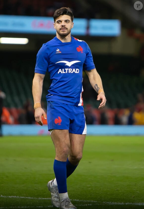 Romain Ntamack - Tournoi des 6 Nations, la France remporte son match contre le Pays-de-Galles (13-9) le 11 mars 2022 - Romain Ntamack of France during the Six Nations 2022 rugby union match between Wales and France on March 11, 2022 at Principality Stadium in Cardiff, Wales - © Laurent Layris / Panoramic / Bestimage