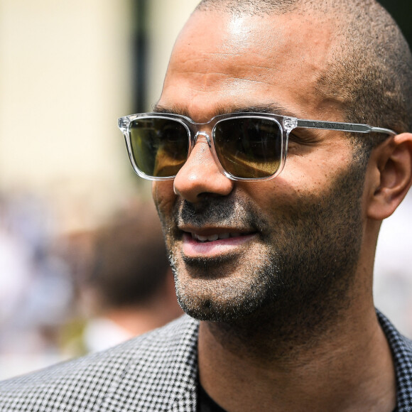 Tony Parker au photocall de la 174ème édition du Prix de Diane Longines à l'hippodrome de Chantilly, France, le 18 juin 2023. © Matthieu Mirville/Bestimage 