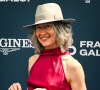 Une histoire d'amour qui semble combler l'ex de Gad Elmaleh de bonheur ! 
Anne Brochet au photocall de la 174ème édition du Prix de Diane Longines à l'hippodrome de Chantilly, France, le 18 juin 2023. © Matthieu Mirville/Bestimage 