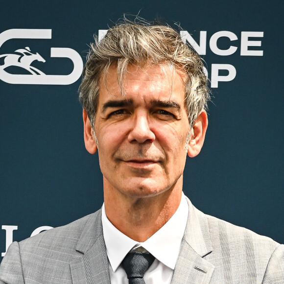 Xavier de Moulins au photocall de la 174ème édition du Prix de Diane Longines à l'hippodrome de Chantilly, France, le 18 juin 2023. © Matthieu Mirville/Bestimage 