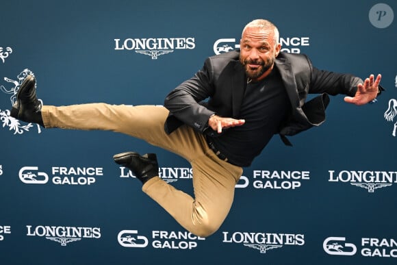 Philippe Bas au photocall de la 174ème édition du Prix de Diane Longines à l'hippodrome de Chantilly, France, le 18 juin 2023. © Matthieu Mirville/Bestimage 