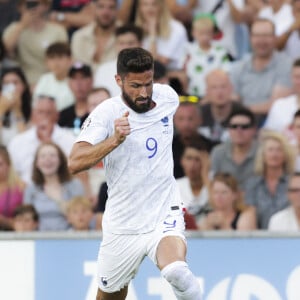 Olivier Giroud lors du match UEFA de qualification du groupe B à l'Euro 2024 opposant Gibraltar à la France au stade de l'Algarve à Faro-Loulé, Portigal, le 16 juin 2023. La France a gagné 3-0. © Atlantico/Panoramic/Bestimage