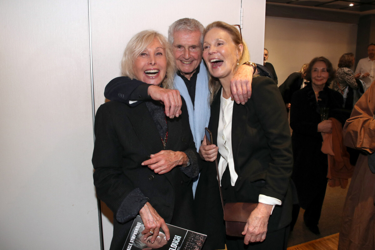 Photo : Exclusif - Arlette Gordon, Claude Lelouch Et Marthe Keller ...
