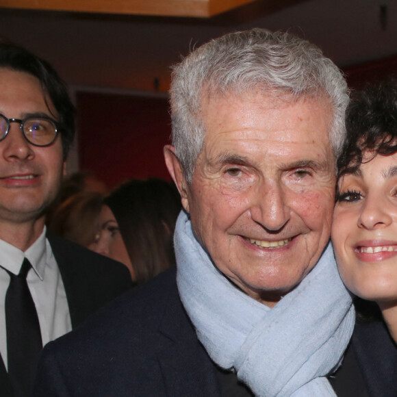 Exclusif - Claude Lelouch et Barbara Pravi - Cocktail - Spectacle symphonique Claude Lelouch "D'un film à l'autre" au Palais des Congrès de Paris le 14 novembre 2022. © Moreau / Rindoff / Bestimage 