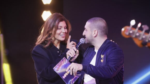 PHOTOS Nawell Madani et Kad Merad hilares, jolis moments de complicité avec Ibrahim Maalouf