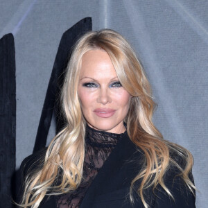 Pamela Anderson au photocall de la soirée "Mugler H&M" à New York, le 19 avril 2023. © Photo Image Press via Zuma Press/Bestimage
