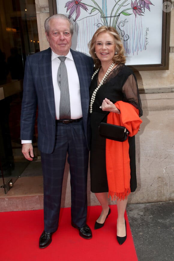 Le prince Michel et la princesse Chantal d’Orléans - Soirée de Gala "Enfance Majuscule" au profit de l'enfance maltraitée à la Salle Gaveau à Paris le 19 Juin 2023. © Bertrand Rindoff / Bestimage