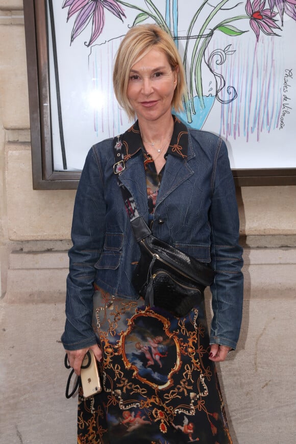 Karine Fauvet - Soirée de Gala "Enfance Majuscule" au profit de l'enfance maltraitée à la Salle Gaveau à Paris le 19 Juin 2023. © Bertrand Rindoff / Bestimage