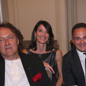 Jean-Christophe Molinier, Laetitia Fourcade, Laurent Amar et Nicoletta - Soirée de Gala "Enfance Majuscule" au profit de l'enfance maltraitée à la Salle Gaveau à Paris le 19 Juin 2023. © Bertrand Rindoff / Bestimage
