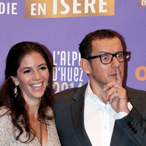 Dany Boon, President du jury du Festival et Yael - Soiree de cloture et proclamation du palmares du 17e Festival International du Film de Comedie de l'Alpe d'Huez a l'Alpe d'Huez le 18 Janvier 2014.