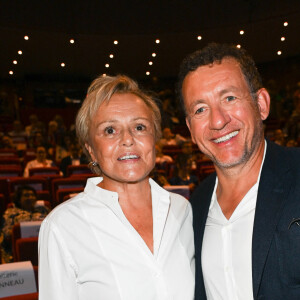 Exclusif - Muriel Robin et Dany Boon - Soirée d'ouverture du festival au théâtre et projection du film "Une belle course" lors du 15ème festival du film francophone d'Angoulême le 23 août 2022. © Coadic Guirec / Bestimage 