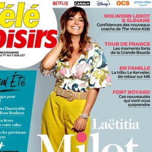 Pour le mois de juillet, Télé-Loisirs ont mis en Une, Laetitia Milot, ex-actrice emblématique de Plus belle la vie.