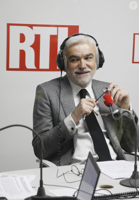 Pascal Praud lors de la 58ème édition du Salon international de l'agriculture au parc des expositions Paris Expo Porte de Versailles à Paris, France, le 4 mars 2022. © Denis Guignebourg/Bestimage 