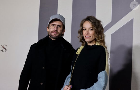 Exclusif - Philippe Lacheau et Elodie Fontan - Photocall de l'avant-première du film "Les Trois Mousquetaires : D'Artagnan" aux Invalides à Paris le 21 mars 2023. © Jacovides / Moreau / Guirec / Bestimage 