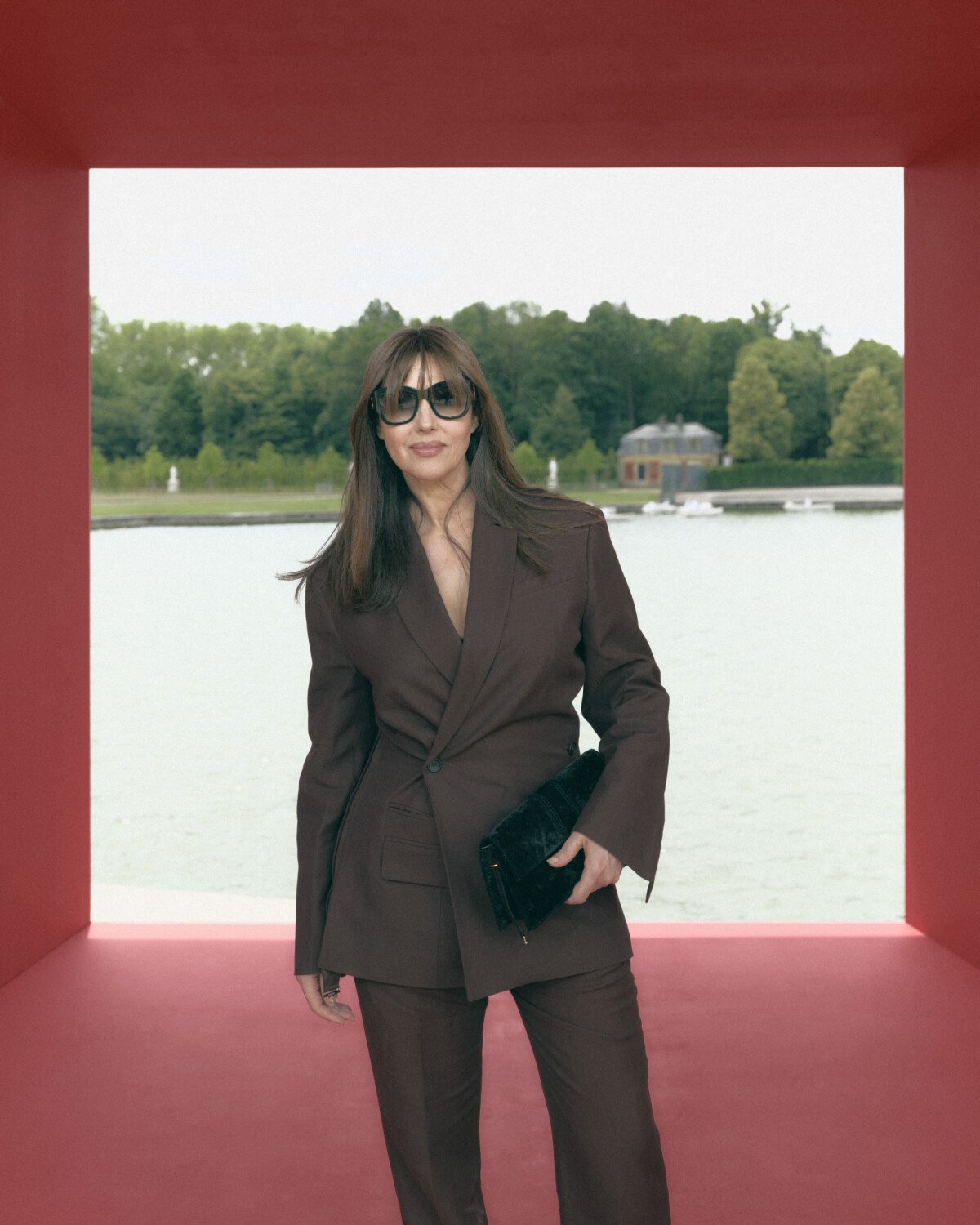 Photo Monica Bellucci Défilé Jacquemus collection "Le chouchou