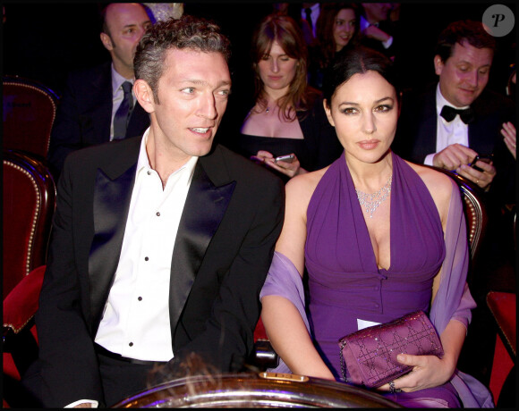 Vincent Cassel et Monica Bellucci aux César